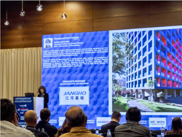 JANGHO Curtain Wall Presented at ZAK World of Façades in Tbilisi